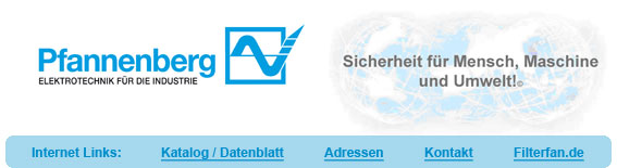 Newsletter der Pfannenberg GmbH