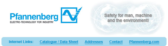 e-Newsletter of the Pfannenberg GmbH